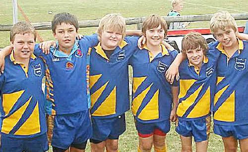 Gympie Junior Rugby League Club players to make the possibles and probables team for the Wide Bay Under 11 Schoolboys side following a carnival in Hervey Bay last weekend include Joe Chapman, Hayden Heilbronn, Callum McClay, Rowan Jardine, Henry Condon and Tino Faasuamalealli. McClay was unlucky to make the final cut but proved he will be a talent to watch in the future. Gympie Junior Rugby League Club players to make the possibles and probables team for the Wide Bay Under 11 Schoolboys side following a carnival in Hervey Bay last weekend include Joe Chapman, Hayden Heilbronn, Callum McClay, Rowan Jardine, Henry Condon and Tino Faasuamalealli. McClay was unlucky to make the final cut but proved he will be a talent to watch in the future.